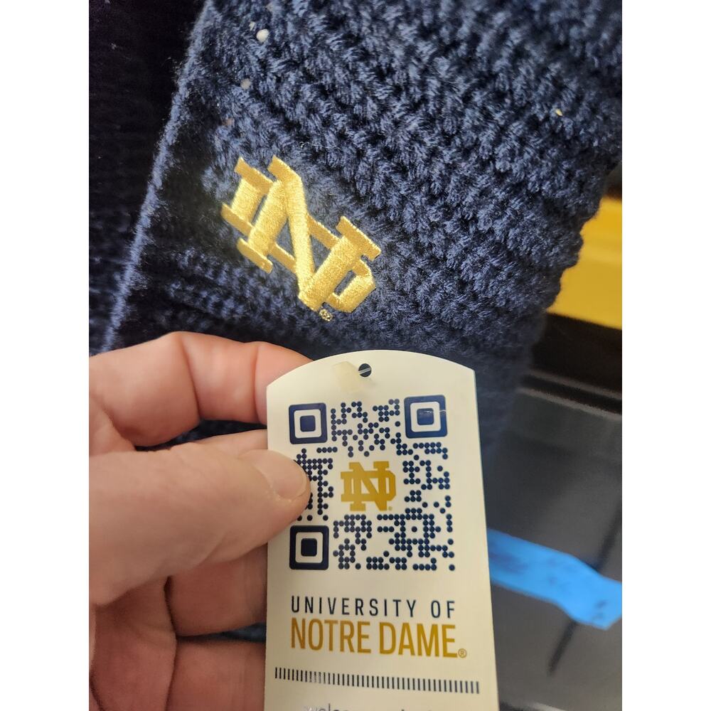 Notre Dame Infinity Scarf NWT - Picture 2 of 2